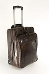 Babila Italian Leather Cabin Trolley Case