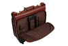 Babila Leather Wheeled Suit Carrier