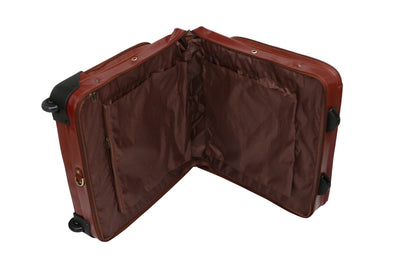 Babila Leather Wheeled Suit Carrier