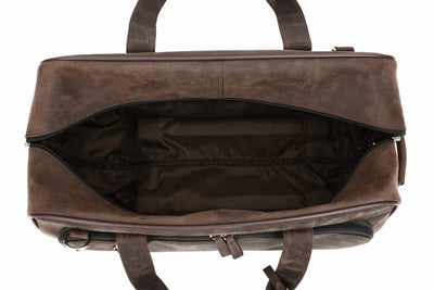 Babila Leather 2-Wheel Cabin Bag