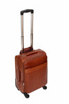 Babila Leather 20 inch 4-Wheeled Trolley Case