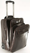 Babila Italian Leather Cabin Trolley Case