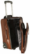 Babila Italian Leather Cabin Trolley Case